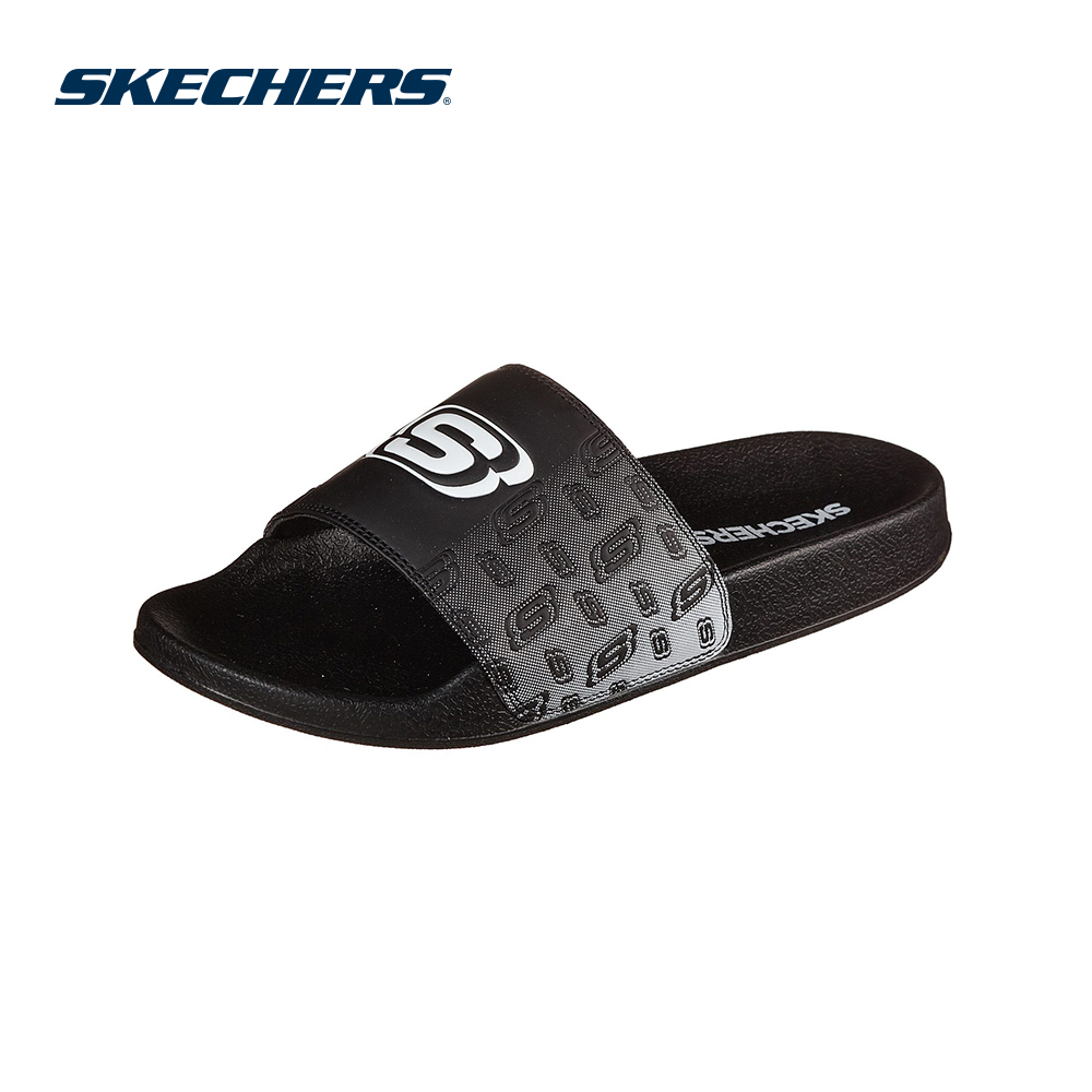 Skechers สเก็ตเชอร์ส รองเท้าแตะ ผู้หญิง Cali Side Lines 2 Sandals Shoes - 8730035-BKW