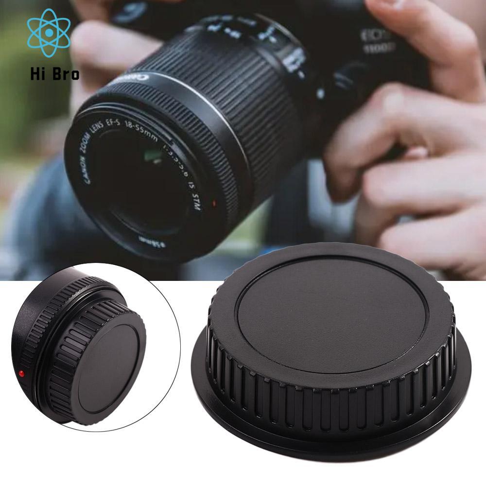 Junru3703 Phụ kiện camera tròng kính đen Núi Bảo Vệ sê-ri EOS DSLR DSLR EOS Ef Ef-S ống kính EF Bụi Bìa Cho Ống kính Canon Cap Ống Kính Bìa nắp ống kính phía sau