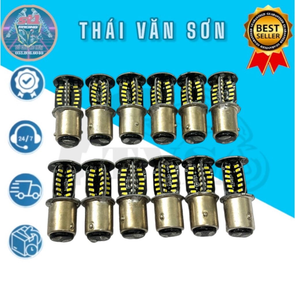 Hậu nháy Audi, Đèn hậu nháy 7 màu dành cho xe máy xe điện kiểu Xoắn 2024