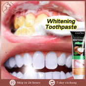 Vitamin C Charcoal Whitening Toothpaste - Freshens Mouth & Gums