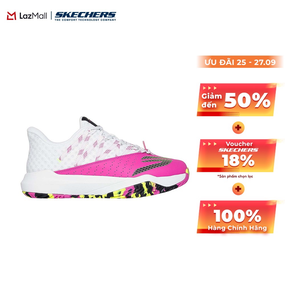 [Chỉ 25-27.9 Voucher Skechers 18% + Voucher Lazada 18%] Giày Thể Thao Nữ Skechers GO Pickleball Viper Court Rally - 172110-HPBK