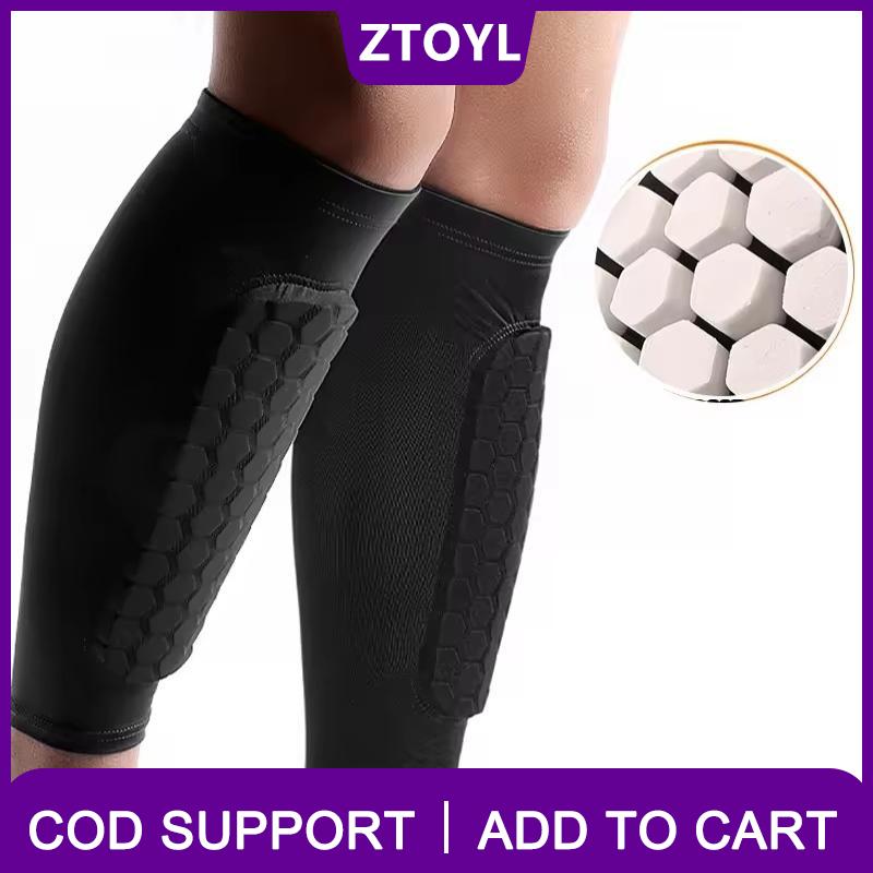 【ZTOYL】 ถุงเท้ายาวป้องกันน่องสำหรับเล่นฟุตบอลถุงเท้าวิ่ง ราคา 58 บาท*ส่งฟรี