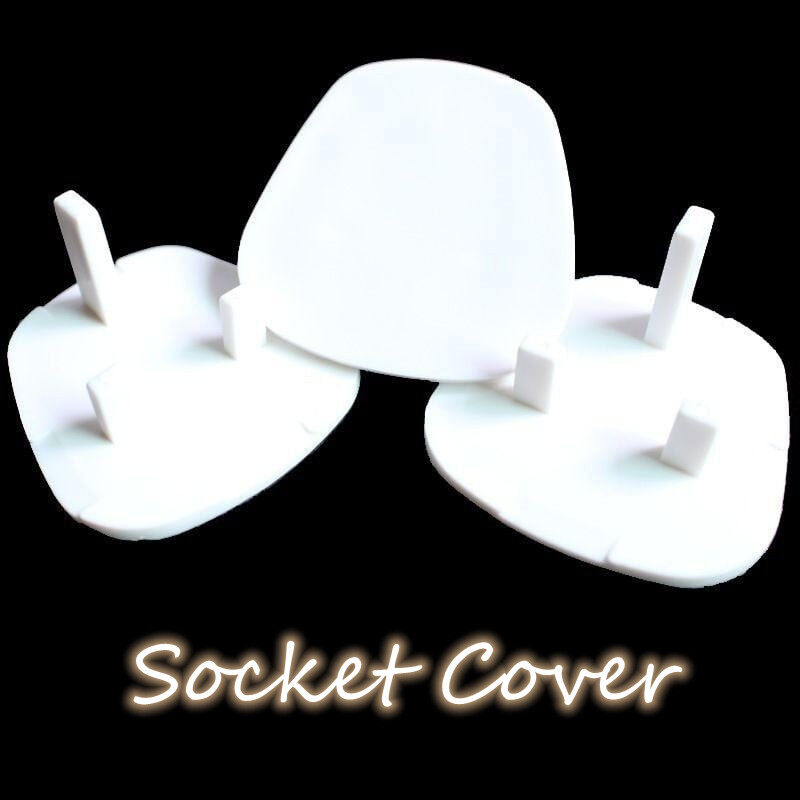 (1 PC) Socket Cover Childproof Kid Baby Children Safety 3 Pin Plug Protector Power Electric Protection Cap Anti Shock