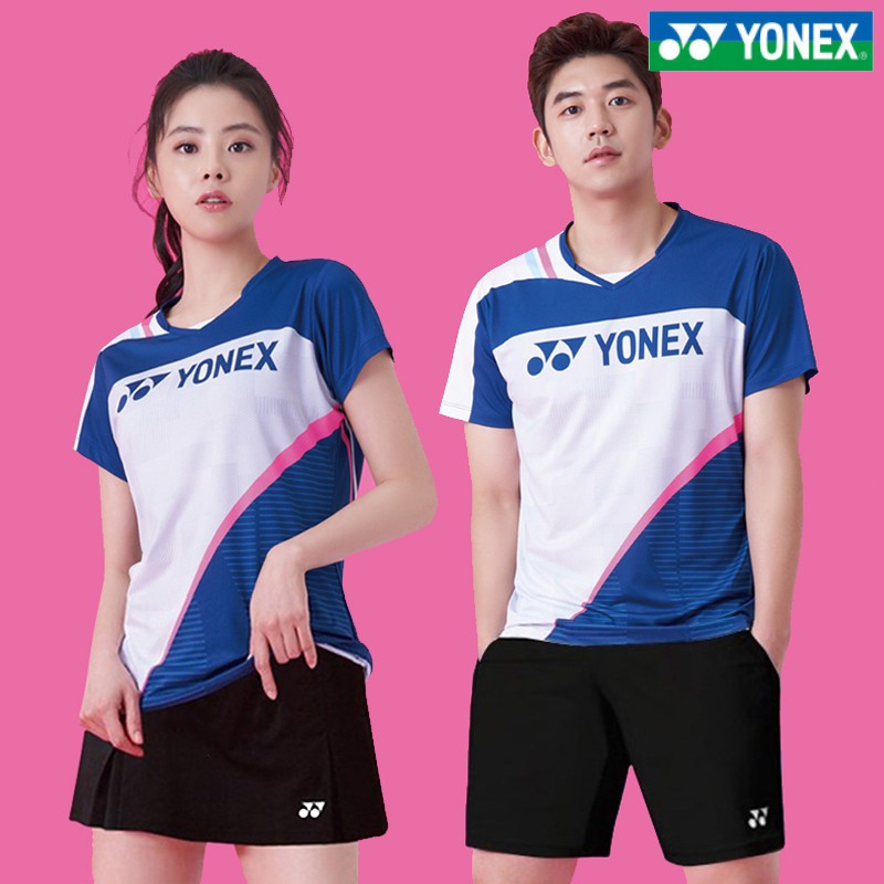 Yonex Badminton Wear Women's Suit Yy Sportswear Men's Shorts Tennis Table Tennis Skirt Yonex T-Shirt Quick-Drying ราคา 270 บาท*ส่งฟรี
