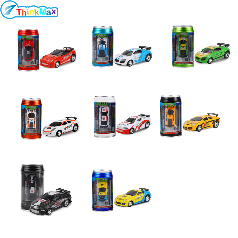Coke Can Mini RC Car Four-way Remote Control Racing Vehicle Micro Electric Racing Car Model Toy Gifts For Kids ราคา 301 บาท*ส่งฟรี