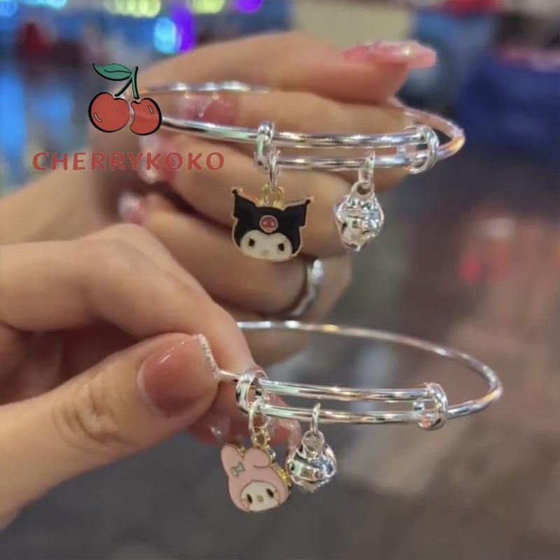 K11CHERRYKOKO Vòng Tay Hoạt Hình Sanrio Melody Chuông Hoạt Hình Dễ Thương Cho Nữ Sinh