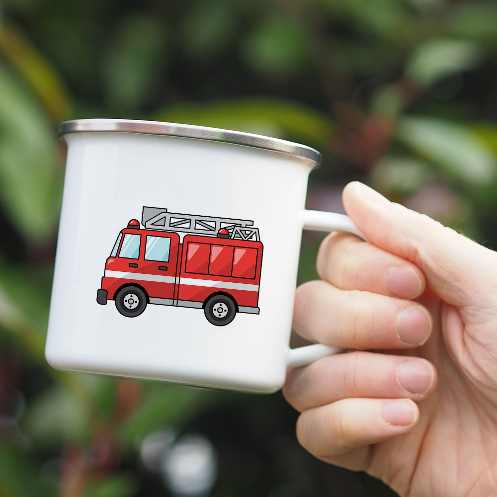 In hình con voi Trà cà phê men cup cup Lửa Trại Cắm trại uống bia hikers Tumblers phiêu lưu cốc đựng nước