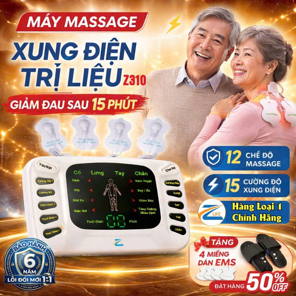 High-End Full-Body Electric Pulse Machine Ytk 309B, Acupuncture Electric Pulse Massage Machine for Pain Relief, 8 Massage Modes, 15 Intensity Levels