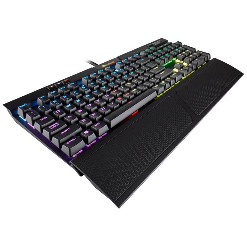 Corsair Cs-Ch-9109010-Na K70 Rgb Mk.2 Backlit Mechanical Keyboard, Cherry Red Singapore