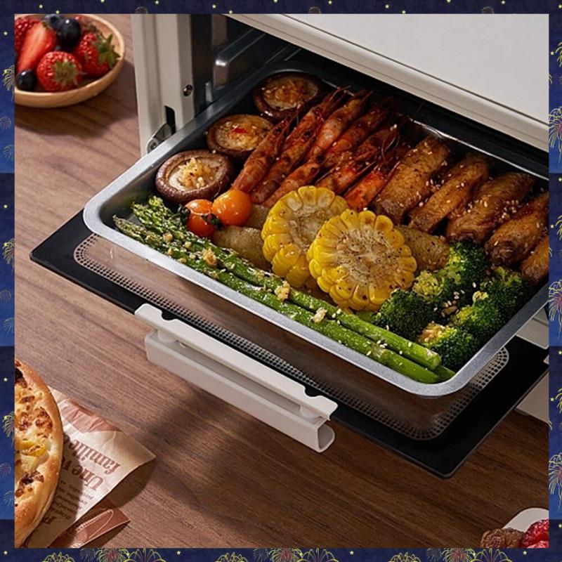 X3(QHXS) Kitchen Baking Tray Eco-Friendly Non-Stick Perforate Heat Resistant Aluminum Alloy Baking Food Tray