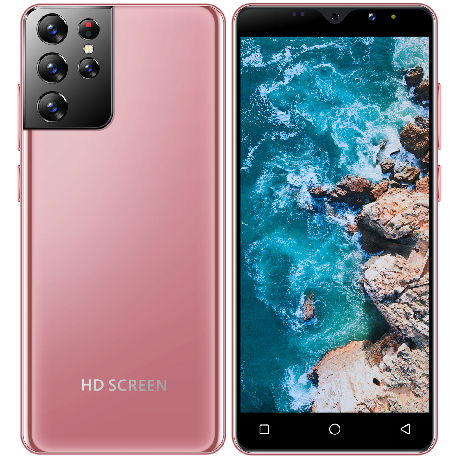 International cloning price cellphone camera 32 + 16MP warranty touch phone 8 + 256GB memory touch phone cheap 10 core gaming phone battery large 6800mAh - 4