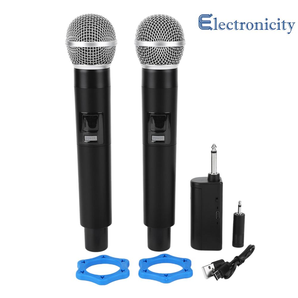 Mic-rô không dây với một-to-hai chip kết nối karaoke Micro cắm và chơi cho Nhà thờ bên cuộc họp bài phát biểu