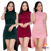GLADYS Knitted Turtle Neck Dress for Women by MyFashionShop