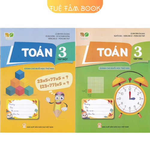 Sách - Toán 3 dành cho buổi học thứ hai (Kết nối tri thức với cuộc sống) TT