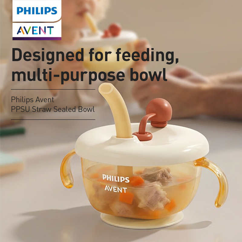PPSU Straw Sealing Bowl, 300ml ราคา 491 บาท*ส่งฟรี