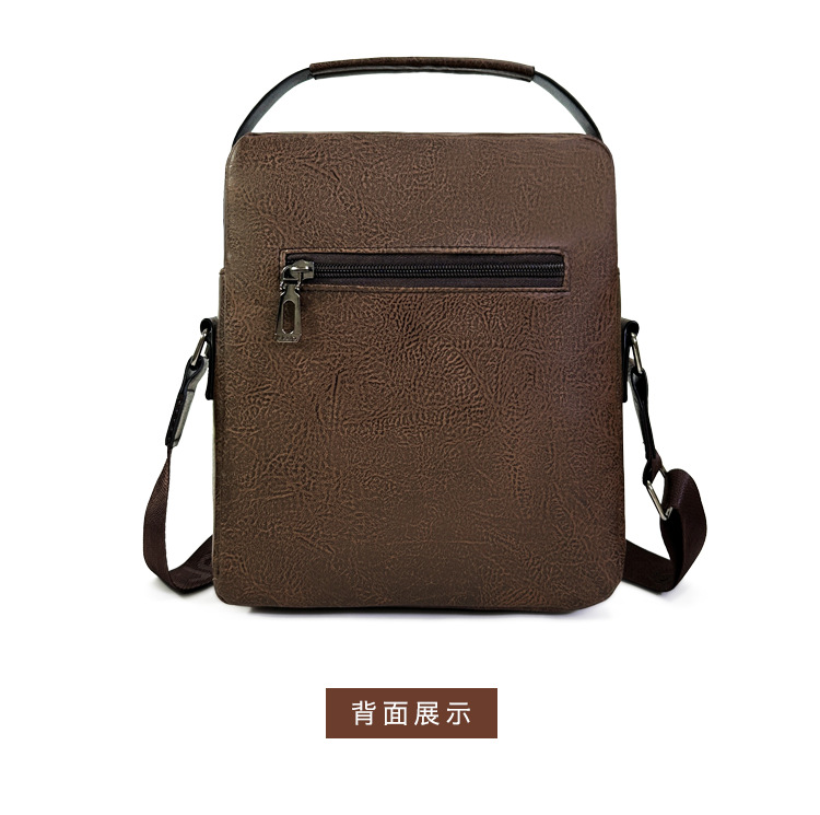 JEEP BULUO men's bag shoulder bag 2024 new crossbody bag business handbag printed logo small bag