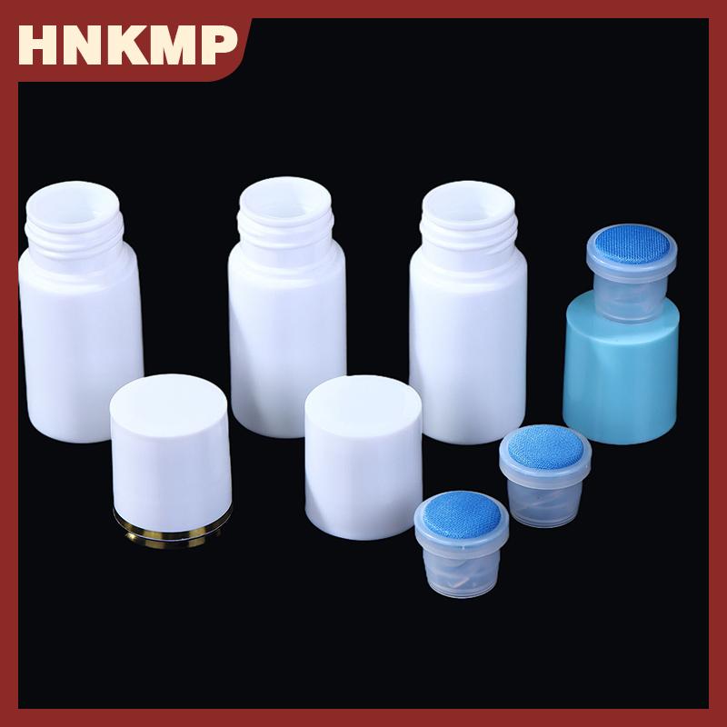 HNKMP 20ml bơm lại miếng bọt biển đầu Applicator nhựa rỗng chai thuốc cho tóc tăng trưởng antipruritic daub điền Liniment lỏng