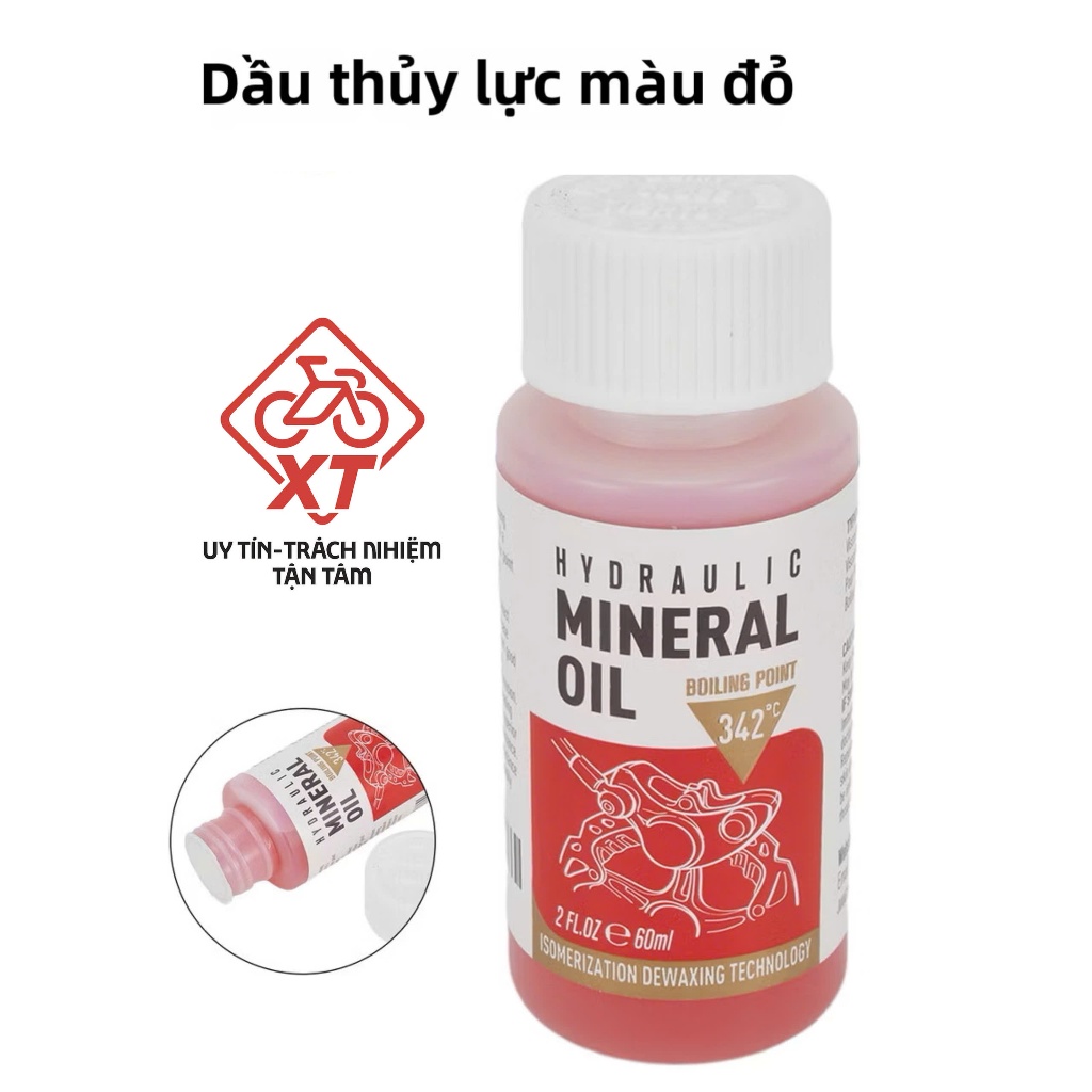 Dầu phanh, Dầu Thắng xe đạp dùng cho xe đạp SHIMANO/TEKTRO...Dầu phanh, dầu thắng Toopre dùng cho phanh dầu xe đạp 60ml