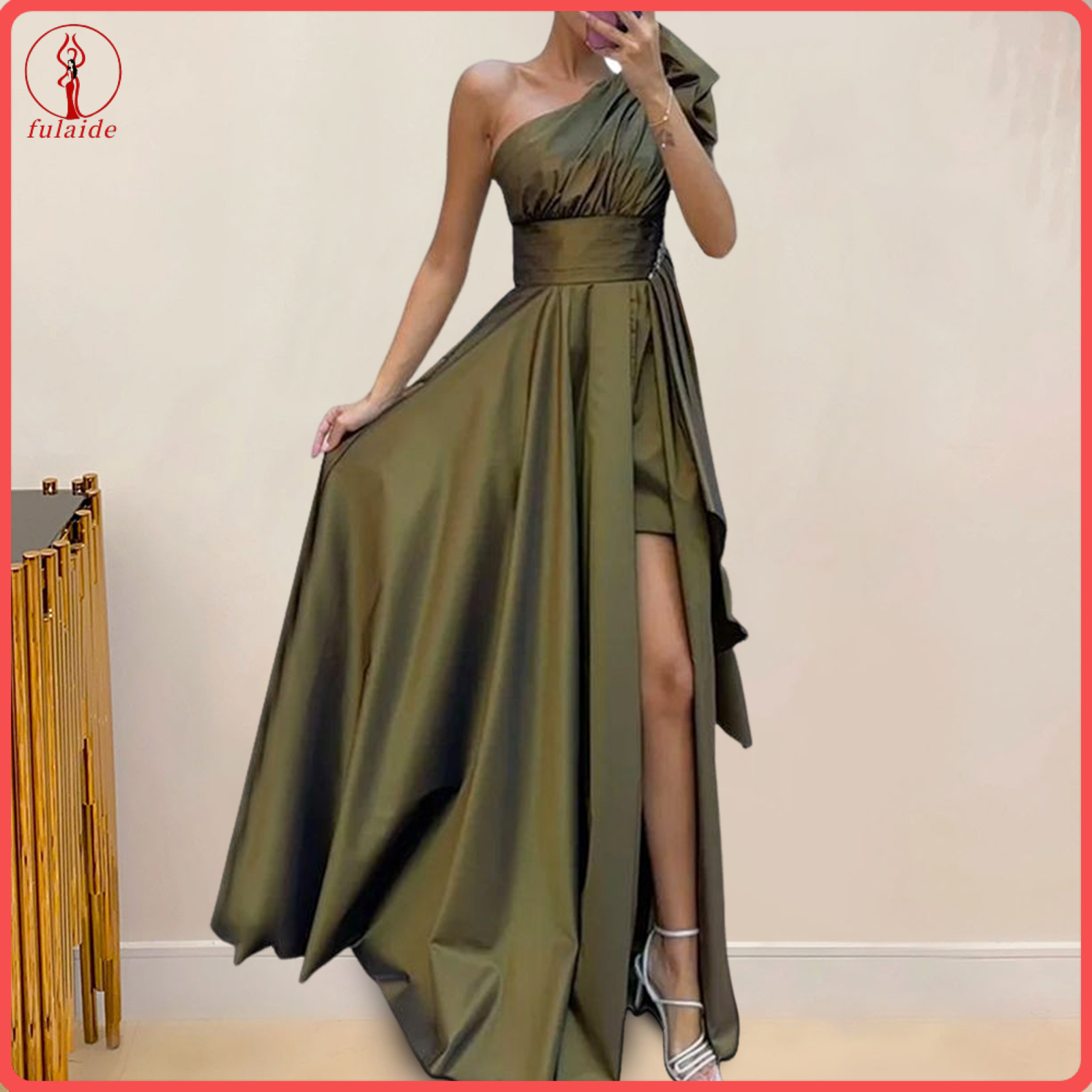 High Slit Maxi Dress  | Lazada Thailand