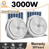 GXG Solar Ceiling Light LED Indoor Light Solar Light Outdoor Waterproof Ip68 Remote Control