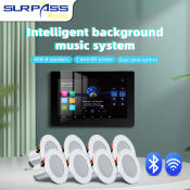 Wireless Bluetooth Wall Amplifier - Mini Stereo Speaker by Surpass