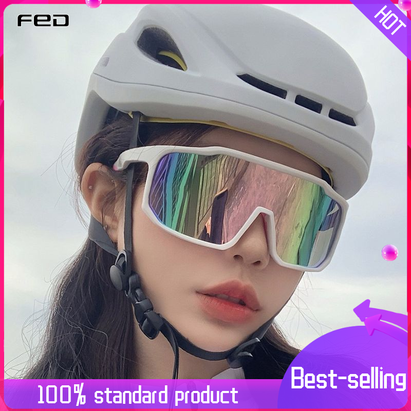 FED UV400 Protection Sports Sunglasses for Outdoor Activities and Fashion