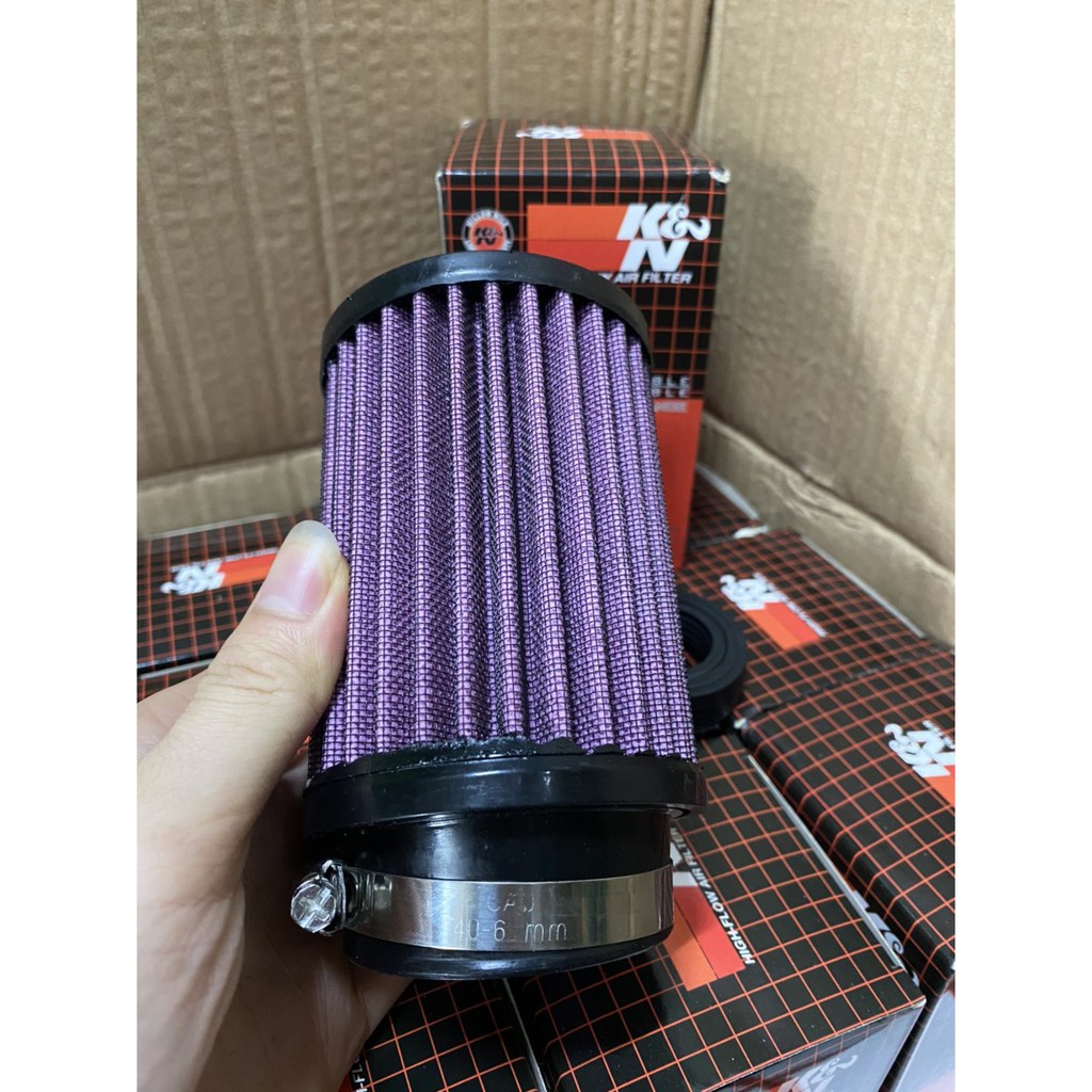 Lọc gió trụ k&n + lọc gió bánh ú kn hàng đẹp