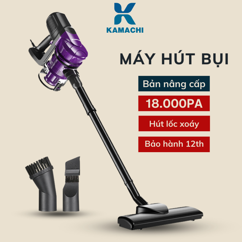 Máy hút bụi cầm tay có dây DELADEP có dây- công suất 400W lực hút mạnh mẽ MHB07