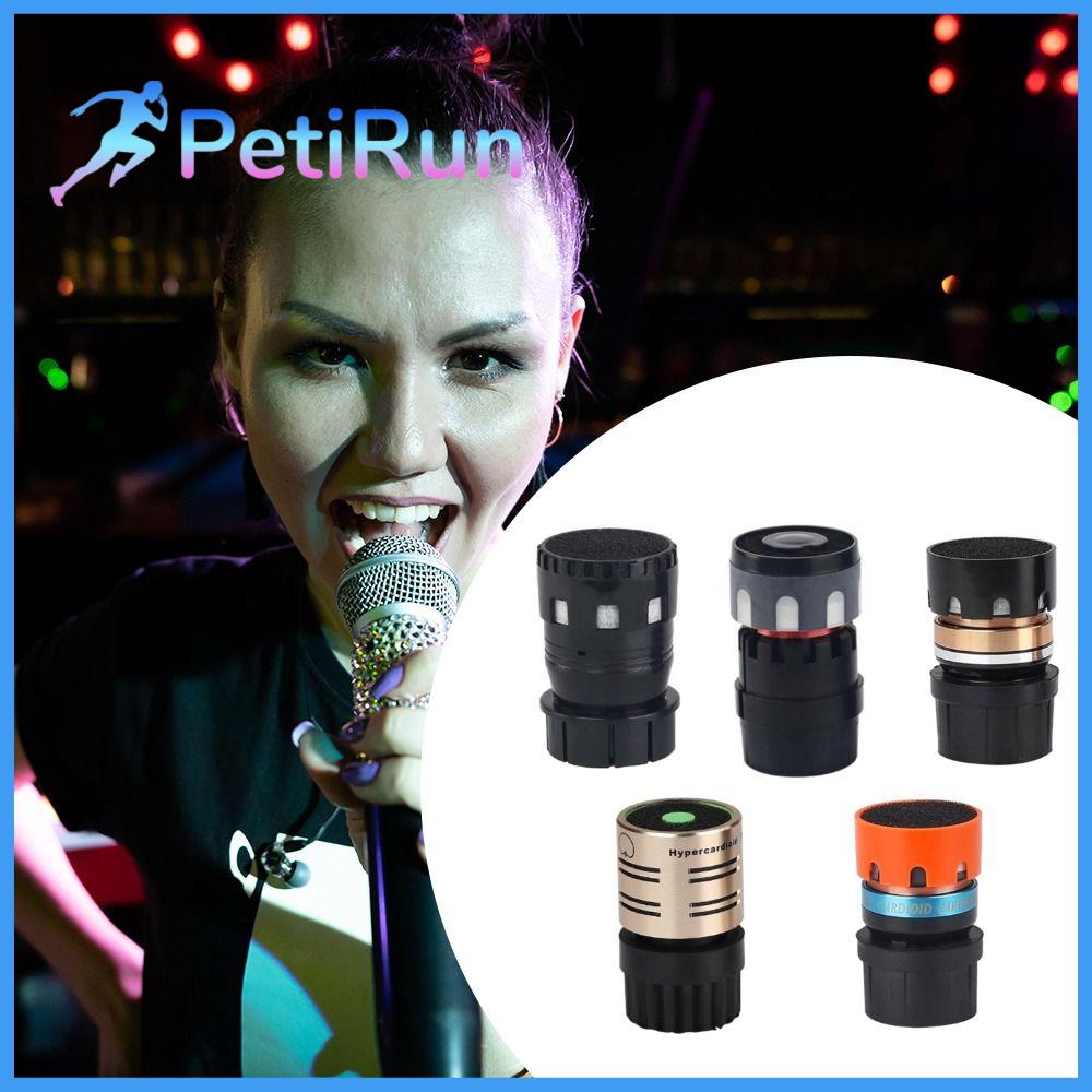PETIRUN Chuyên nghiệp Viên nang Micro động Một hướng Tự làm Lõi Micro Thay thế Độ trung thực cao Hộp Micro không dây