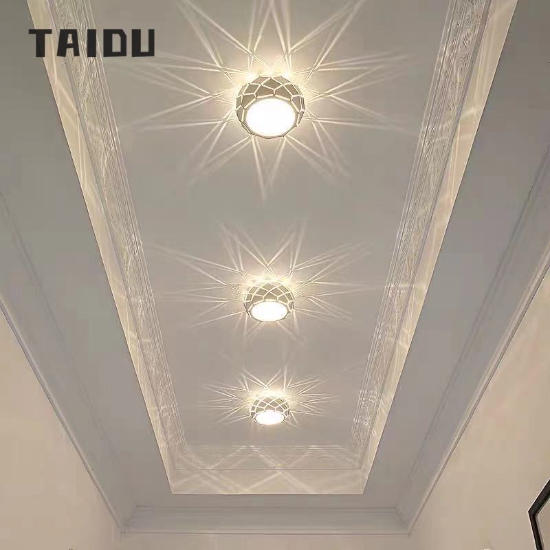 TAIDU Simple modern led downlights, aisle lights, corridor lights, creative entrance lights, entrance lights, hallway lights, balcony lights, modeling lights