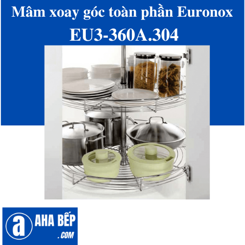 Mâm xoay góc toàn phần Euronox EU3-360A.304. Hàng Chính Hãng (Hotline: 0899.167.587)