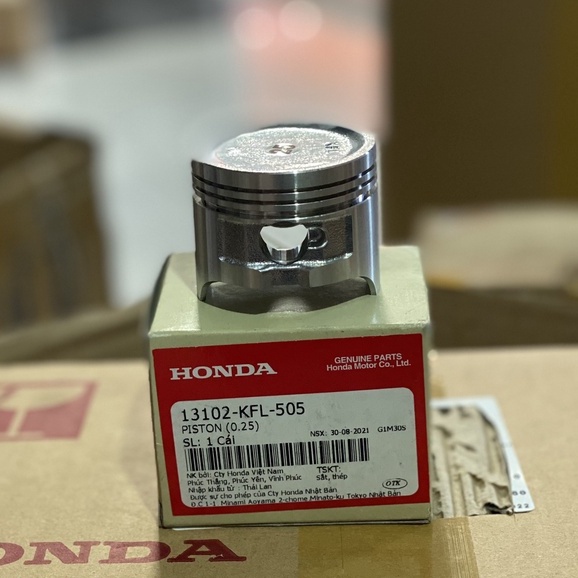 PISTON (0.25) Future 1 chính hãng Honda (13102-KFL-505)