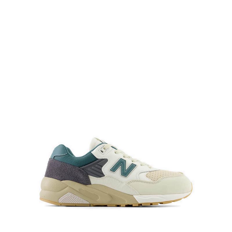 Discount on New Balance  shoes - SKU: New Balance 580 Men's Sneakers Shoes - Ivory/Green