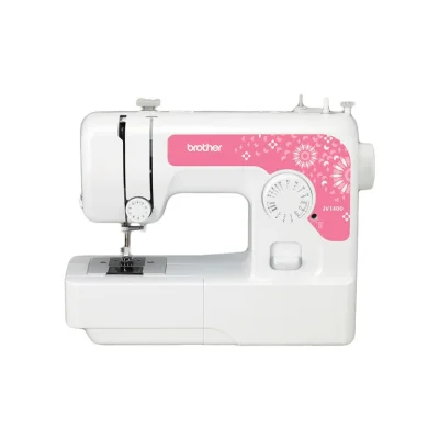BROTHER SEWING MACHINE JV1400 + FREE 1 BOX RINATA SEWING THREAD (ASSORTED COLORS + 1 YEAR WARRANTY BY BROTHER