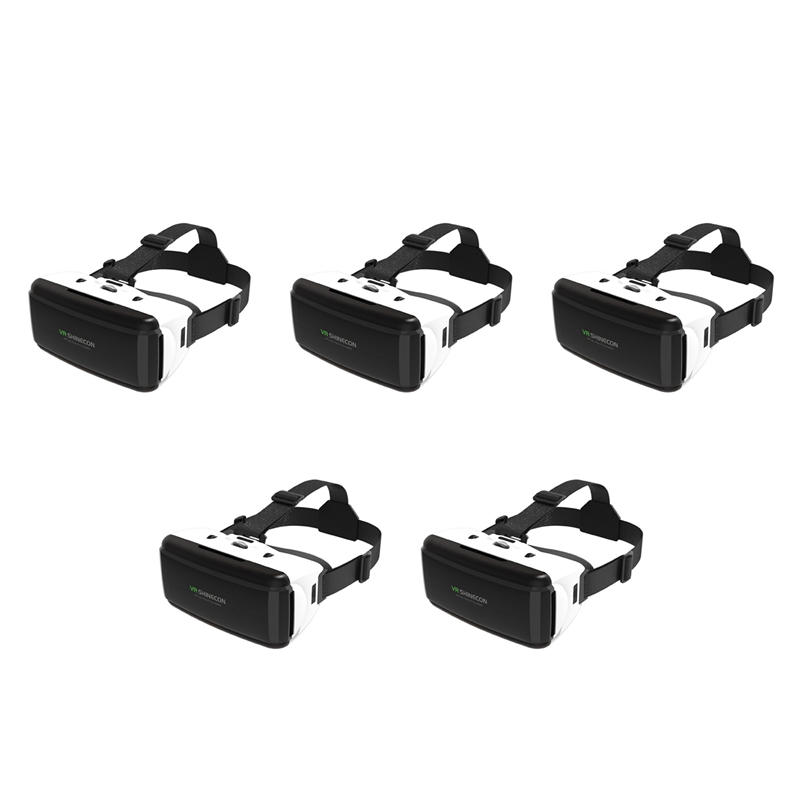 5X VR Virtual Reality 3D Glasses Box Stereo VR for Cardboard Headset Helmet for IOS Android(G06 ) ราคา  1,245 บาท*ส่งฟรี