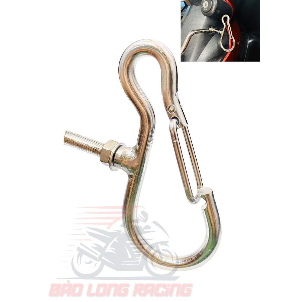 Móc treo đồ xe máy Inox có Khóa