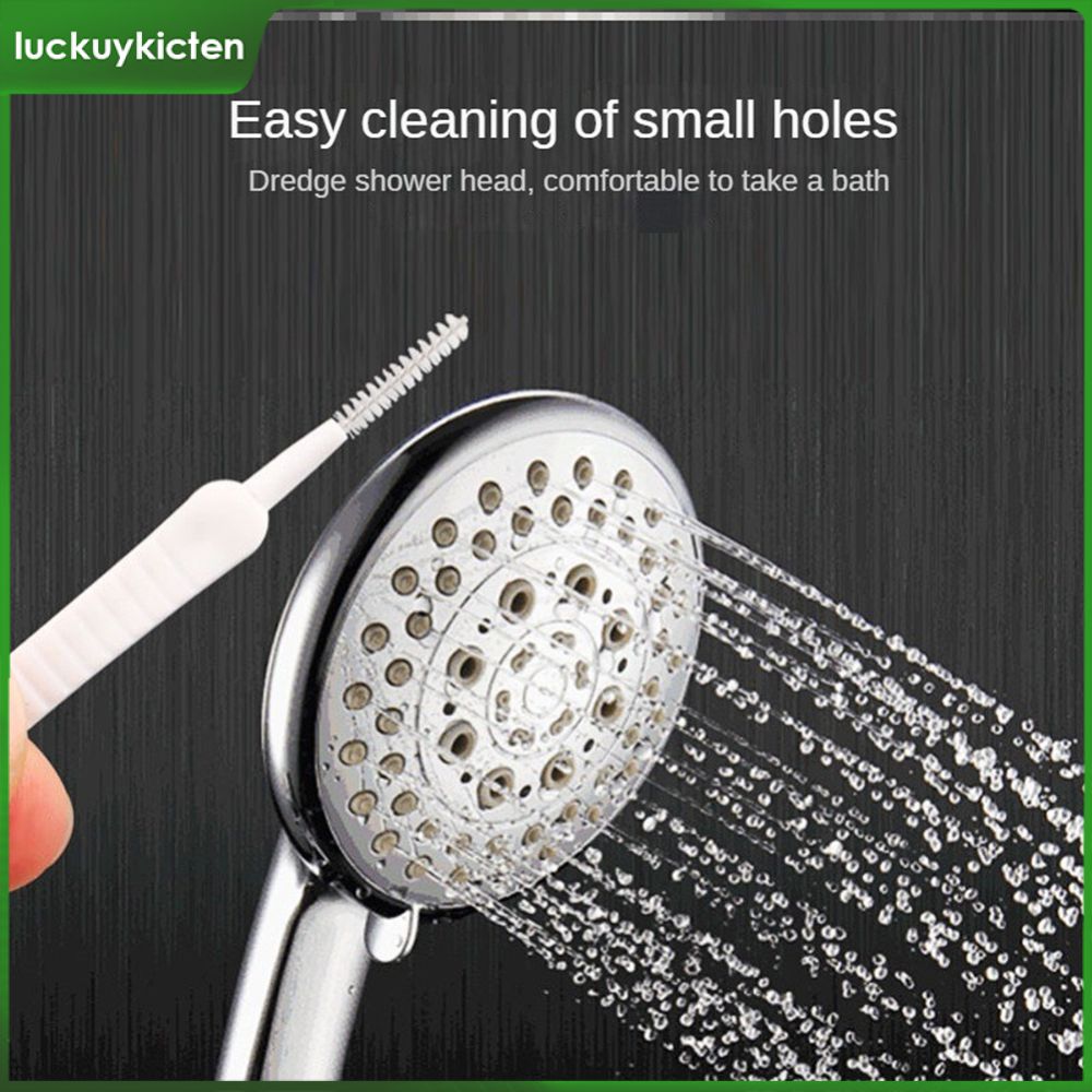 10pcs/lot Shower Head Cleaning Brush Gap Hole Anti-clogging Dredge Cleaner  US