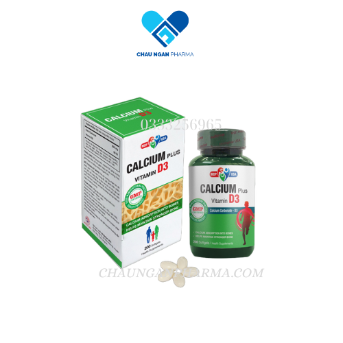 Calcium Plus Vitamin D3 - Tủ Thuốc Bảo Châu