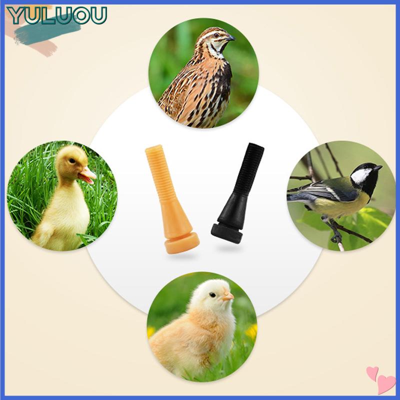 [YuLu Store ] 🔥🔥 20 50pcs gia cầm que cao su chim bồ câu chim cút dài 60 mm cao su tuốt ngón tay máy loại bỏ keo dính plucker gia cầm supplie