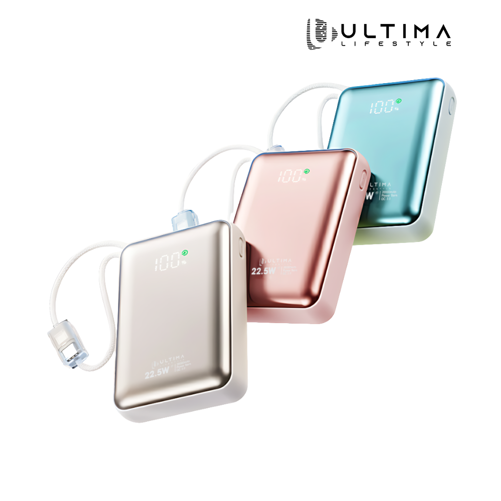 Ultima Boost 20K Mini Powerbank 22.5W, 60% Off at Rs 3,199