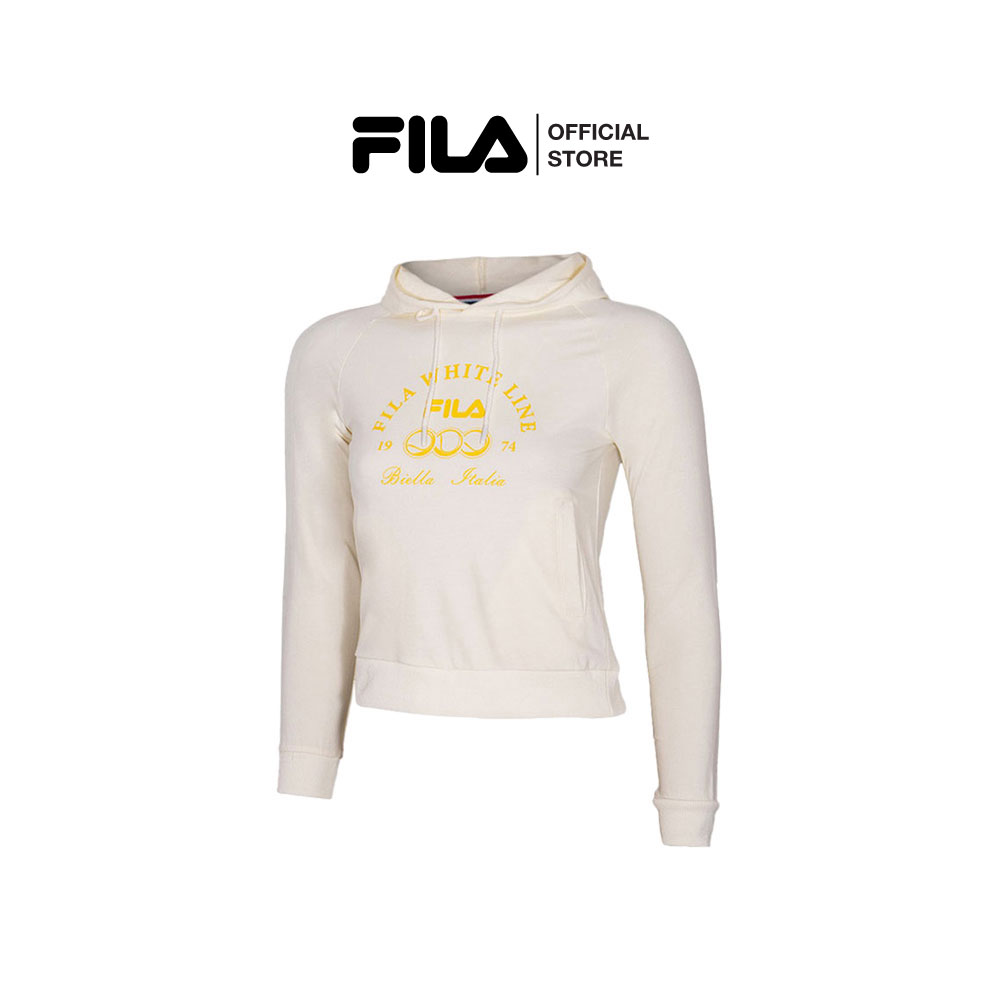 FILA เสื้อฮู้ดเด็ก รุ่น JKP230706K - OFF-WHITE ราคา  645 บาท*ส่งฟรี