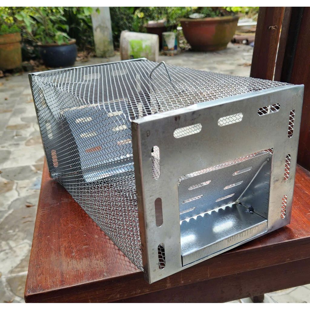 Bẫy chuột thông minh 2 cửa tự động, an toàn, hiệu quả và dễ dàng sử dụng cho mọi gia đình