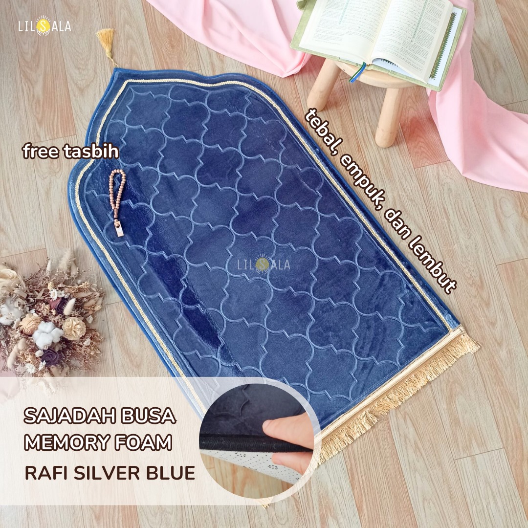 Prayer rug Foam Dome Rafi memory foam antislip thick soft padded hadiah hadiah delivery parcel Ramadan…