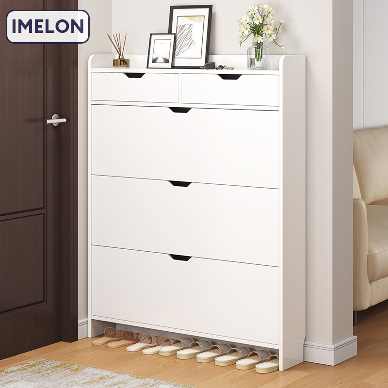 Modern Flip Bucket Ultra Thin Shoe Cabinet, Small Shoe Cabinet Family Door, Hot New Model Shoe Price For 2021 Small