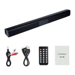 20W TV Sound Bar Wired and Wireless Bluetooth Speaker Home Surround SoundBar for PC Theater TV Speaker Loudspeaker