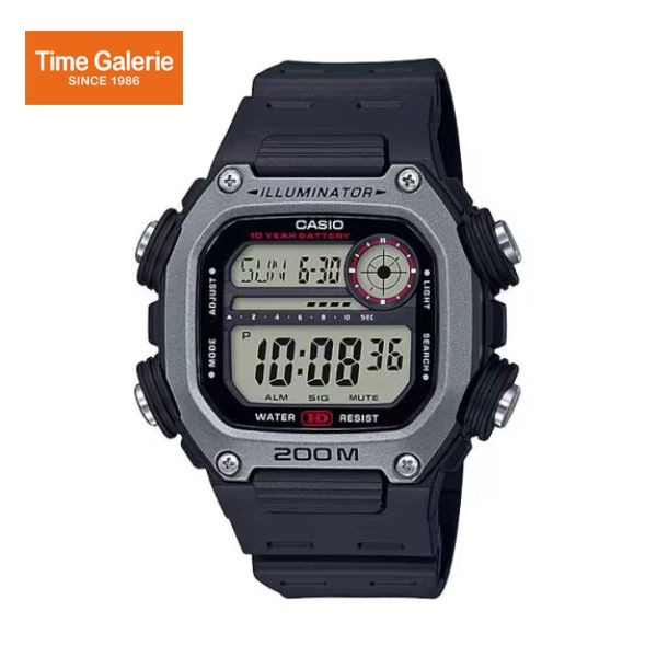 Casio General DW-291H-1AV Black Resin Band Men Watch - Jenama Casio Harga 283 Ringgit*Penghantaran Percuma