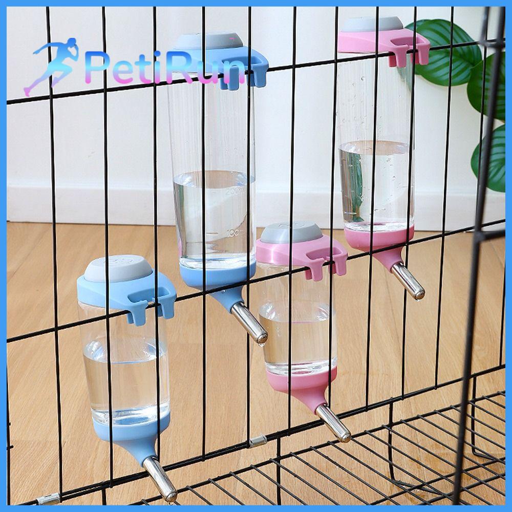 PETIRUN 350/500ml Bền Vật dụng cho động vật nhỏ Thỏ sóc Dụng cụ tưới nước treo Thiết bị uống nước tự động cho thú cưng Máy cấp nước cho chuột lang Chai nước cho Chuột Hamster
