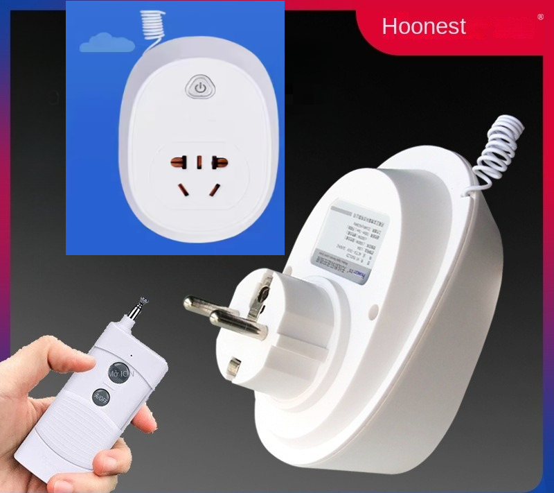 Ổ Cắm Điều Khiển Từ Xa EU Ổ Cắm  Pin 23a12V Honest HT-9501CZD 220V 1000m, Chống Nước, Đèn/Máy Bơm, 50/100/1000m, Tự Động Hóa Thông Minh