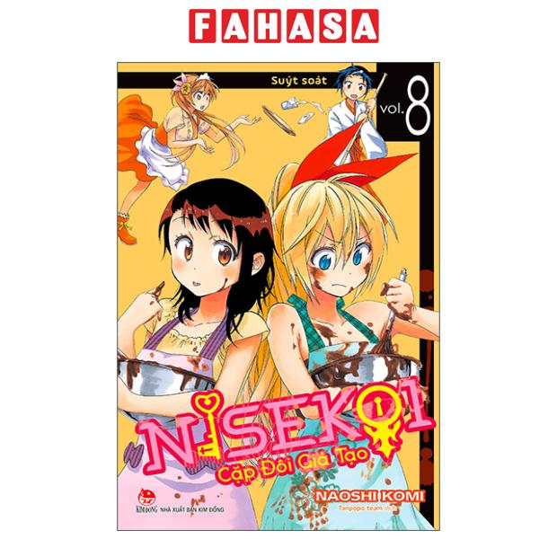 Fahasa - Sách - Nisekoi - Cặp Đôi Giả Tạo - Tập 8 - Suýt Soát