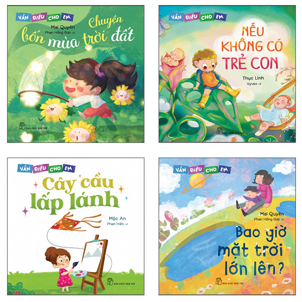 Sách - Combo 4 cuốn: Vần điệu cho em